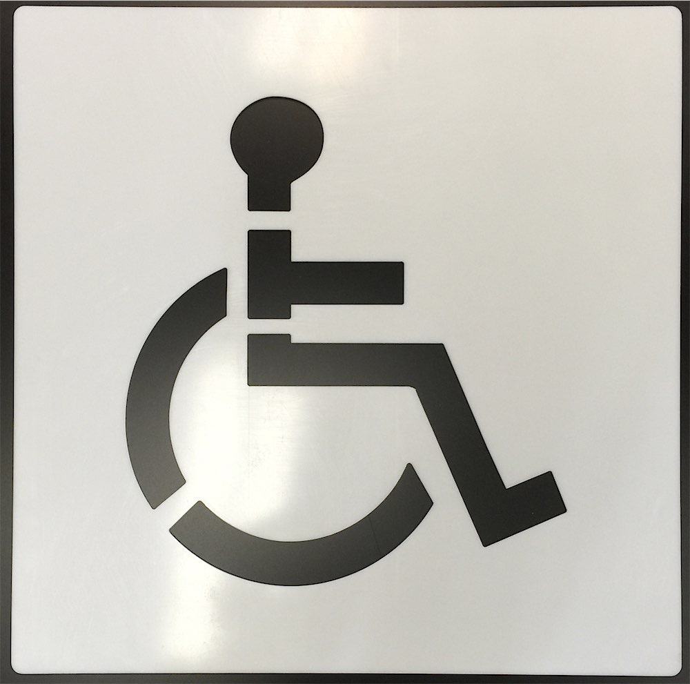 Sacramento ADA Stencils | ADA Compliant Signage | Capitol Barricade